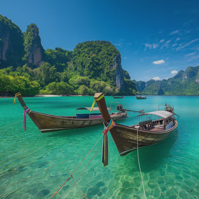 Beautiful beach in Phuket, Thailand