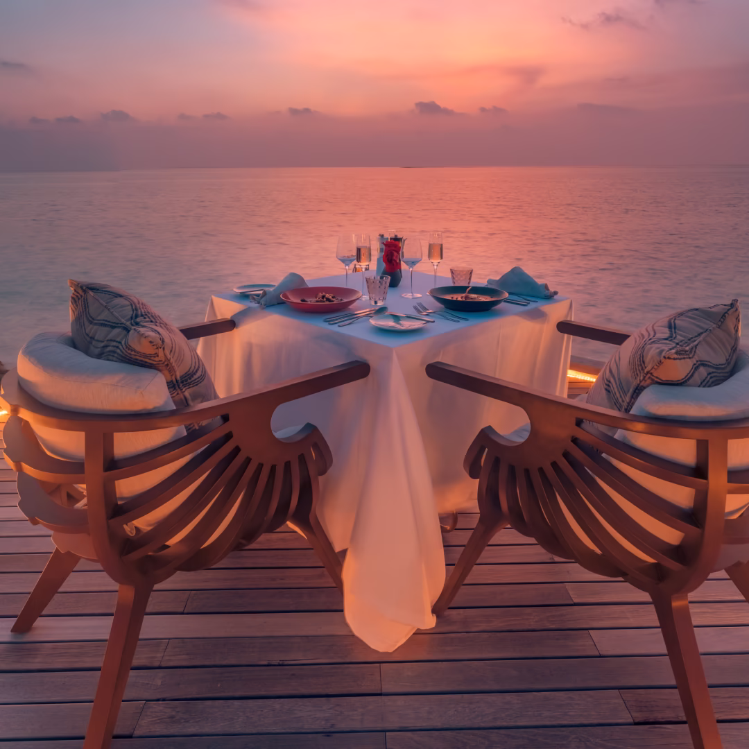 Couple relaxing on a beach on one of the trips World Voyage arranged