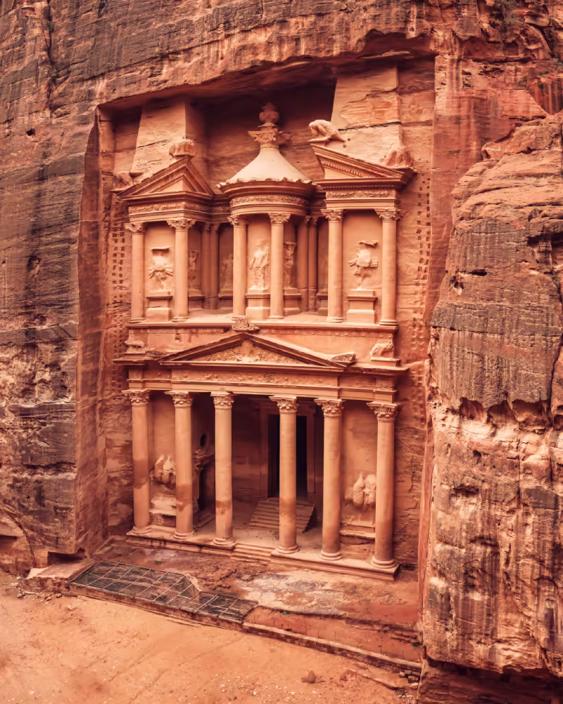 Temple of Petra in Amman, Jordan